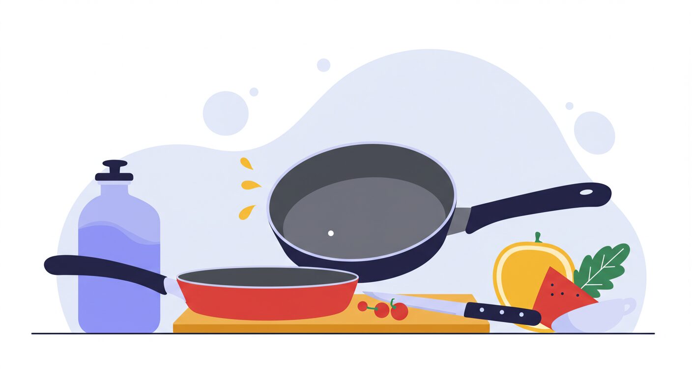 調理器具が置かれたキッチン